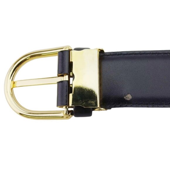 Dunhill belt Black gold Women Authentic secondhand main image 4